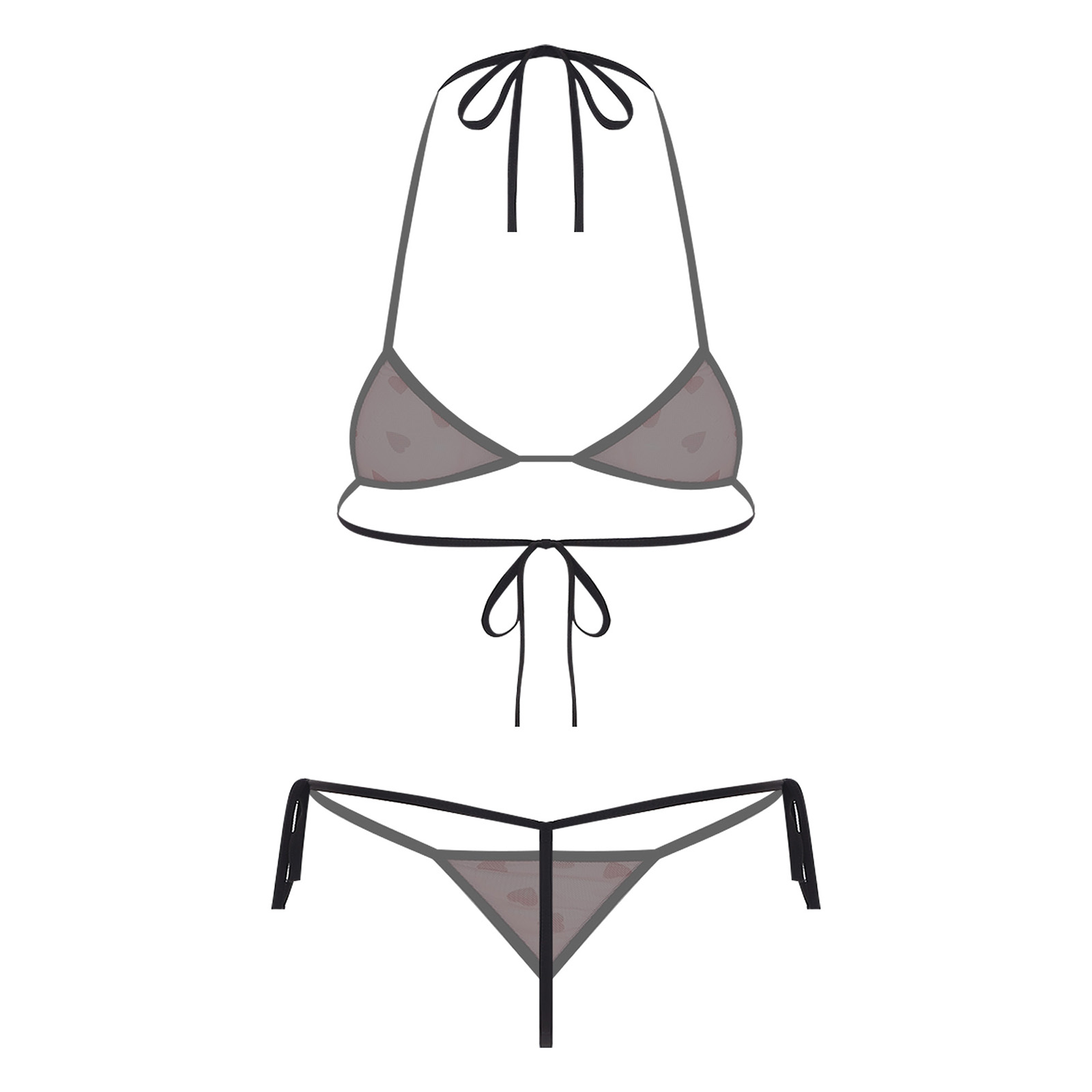 Kadın Mikro Mini Bikini İç Giy - Lace Bralette Set incelemesi ve fiyatı