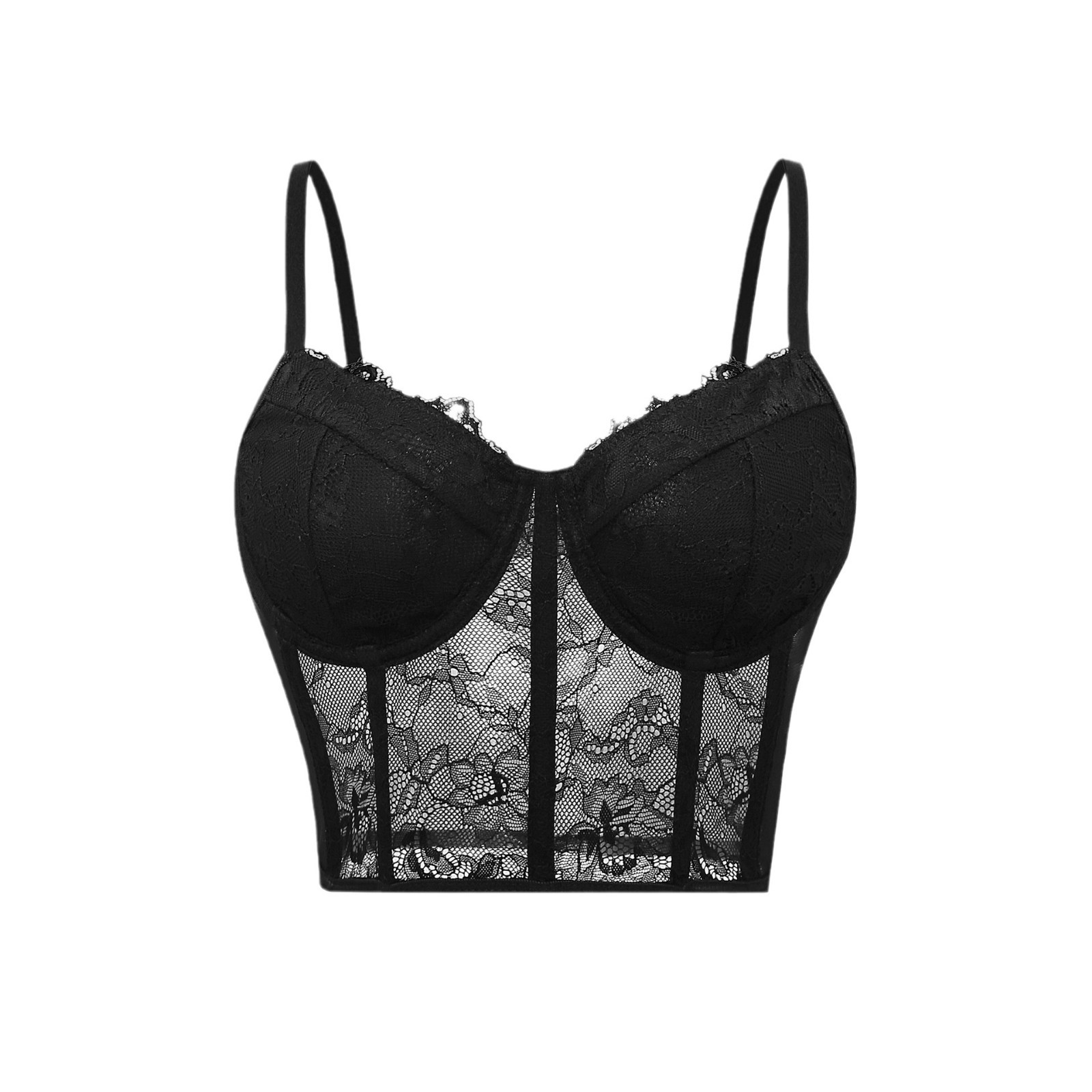 Seksi Siyah Yarı Şeffaf Sutyen - Sheer Mesh Bra incelemesi ve fiyatı